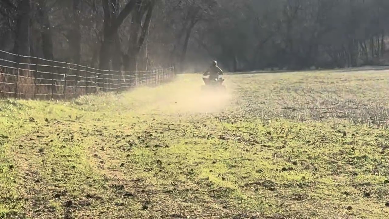 Smaller, more action packed video of us tearing up the trails on #YamahaRaptor