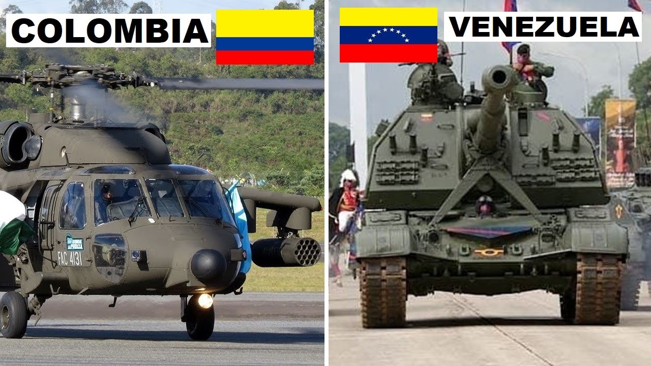 Colombia vs Venezuela en Armamento de Guerra.