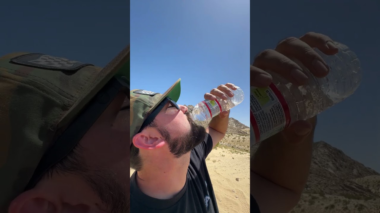 Chug away boys! 💦 The Sak-It slam dunk challenge!
