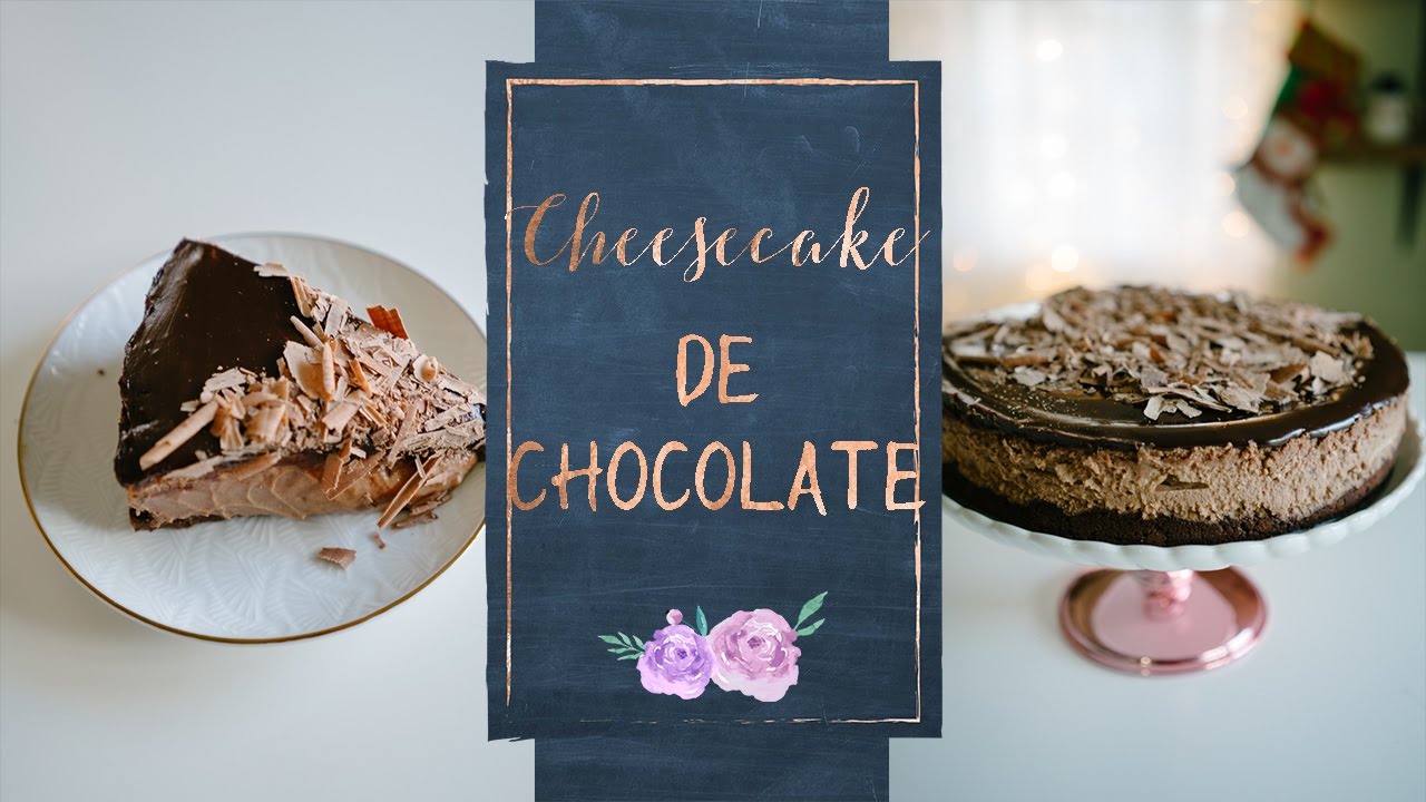 CHEESECAKE DE CHOCOLATE