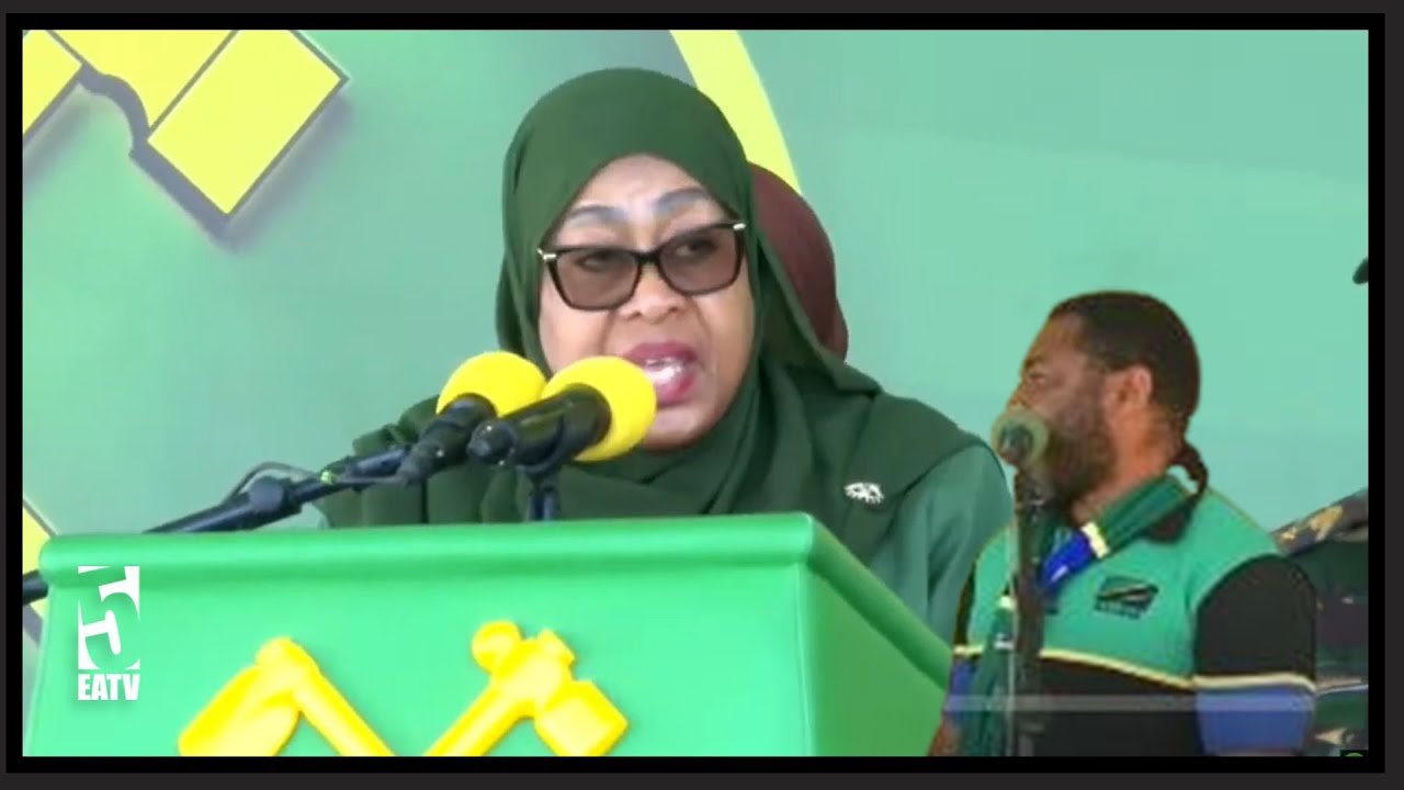 UMATI WALIPUKA MWIGULU AKIOMBA KURA KWA KILUGHA MBELE YA DKT. SAMIA