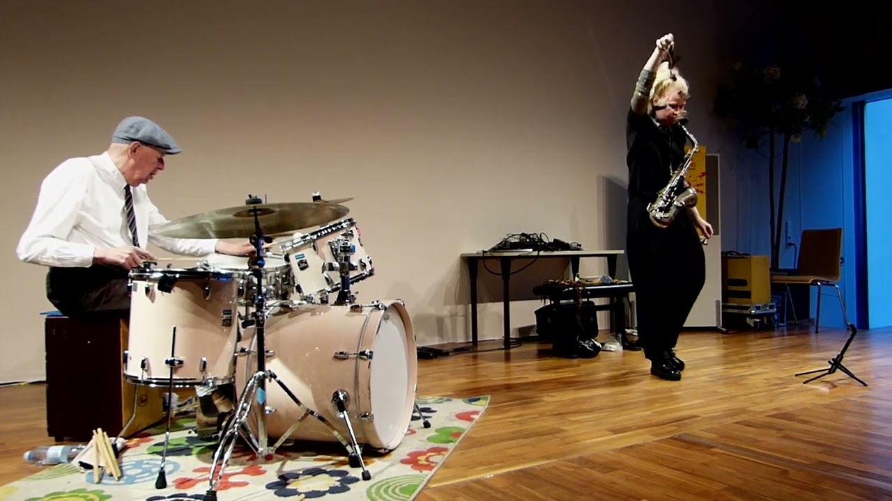 Han Bennink & Mette Rasmussen - Music Unlimited 38, Landesmusikschule, Wels, Austria, 2024-11-09
