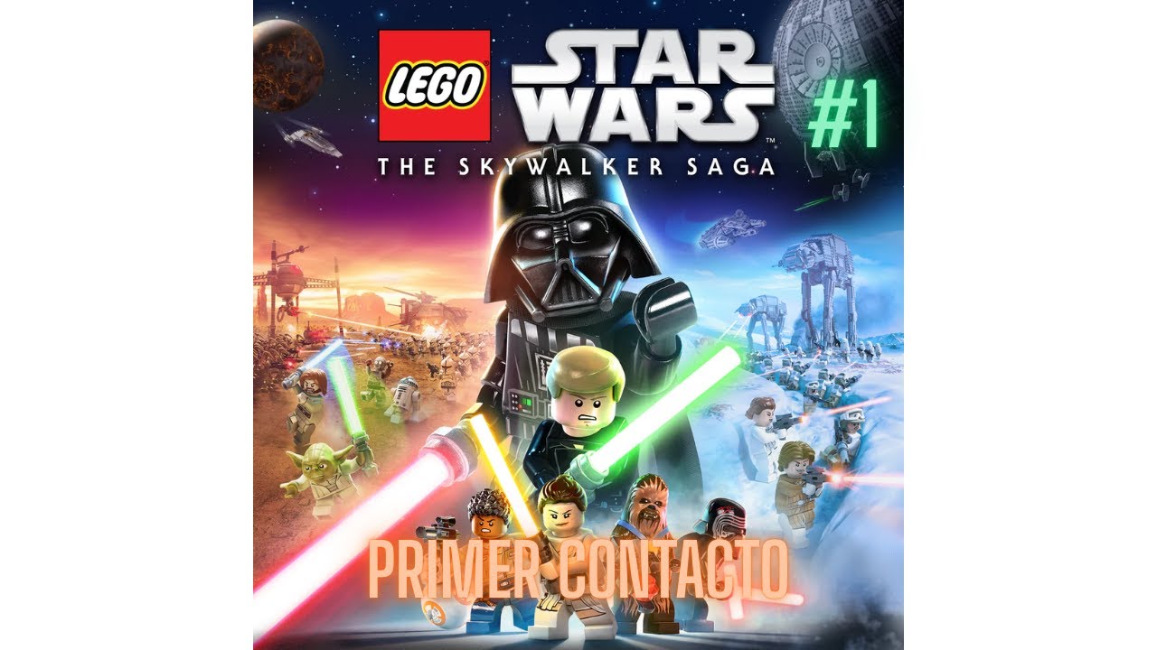 PRIMER CONTACTO JUGANDO LEGO STAR WARS | La saga de Skywalker