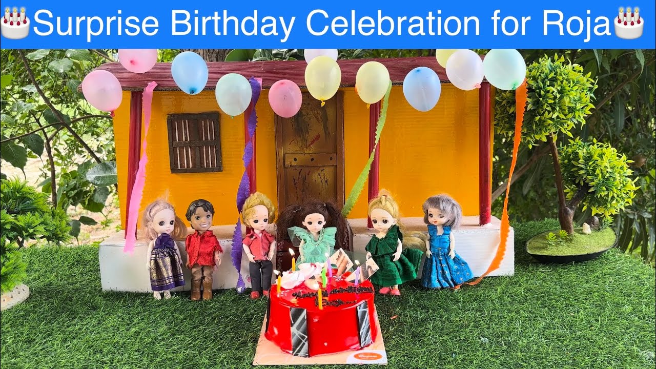 🎂Surprise Birthday Celebration for Roja#chuttibomma #chintuvideo #rojabirthday#birthdaycelebration