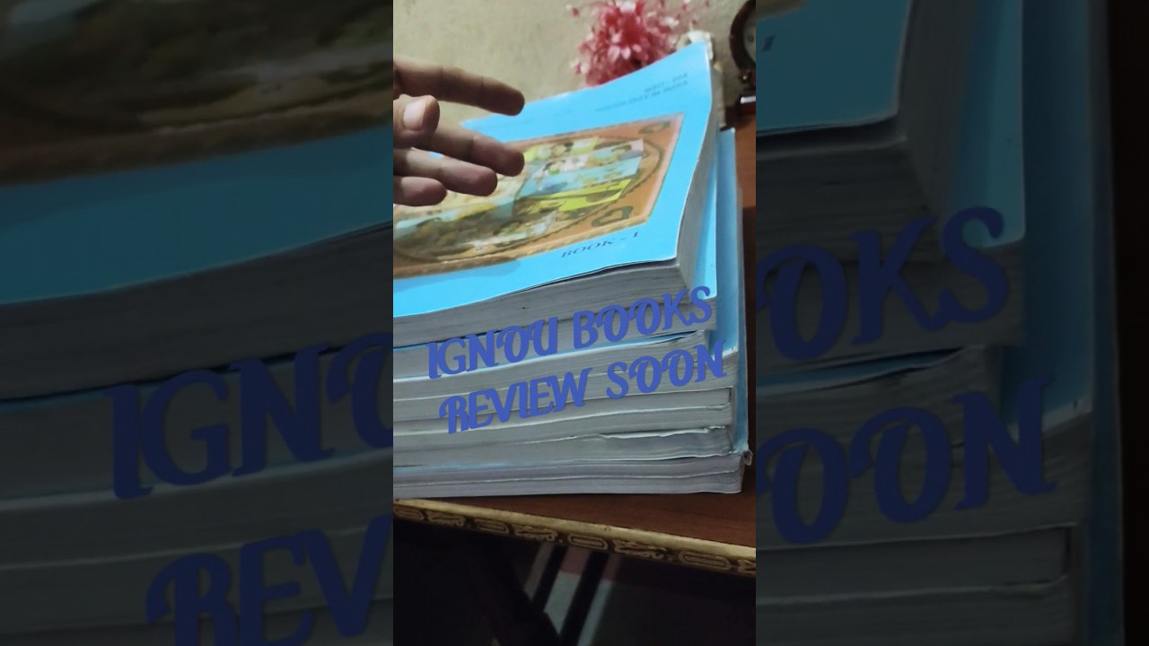 IGNOU BOOKS