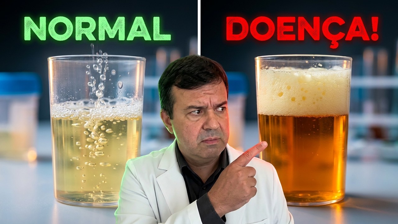 Urina com ESPUMA: 8 Passos para Diferenciar Normal x Doença
