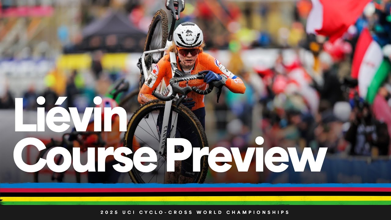 Liévin 2025 Course Preview - Onboard with Puck Pieterse
