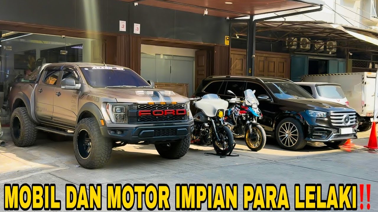 JEMPUT HARLEY PAKE FORD RANGER‼️SELESAI MODIF KITA JEMPUT SESEORANG⁉️