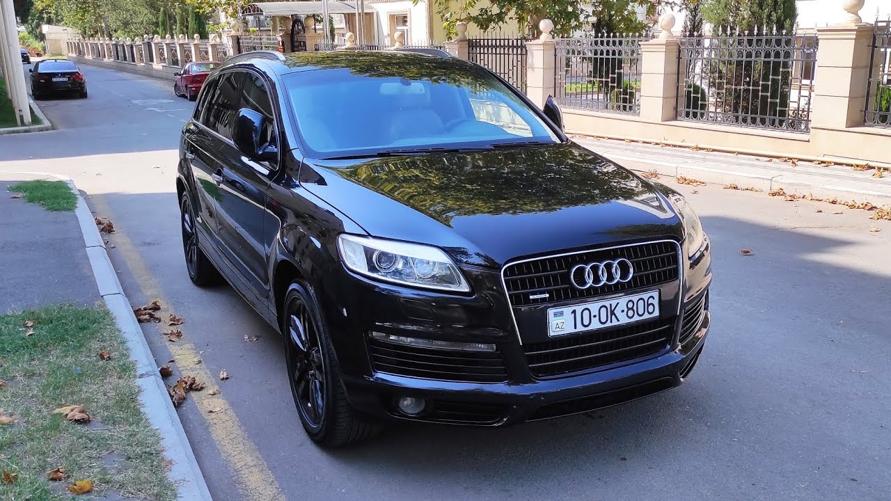 Audi Q7 4.2 fsi Benzin  part 1 tanışlıq  .