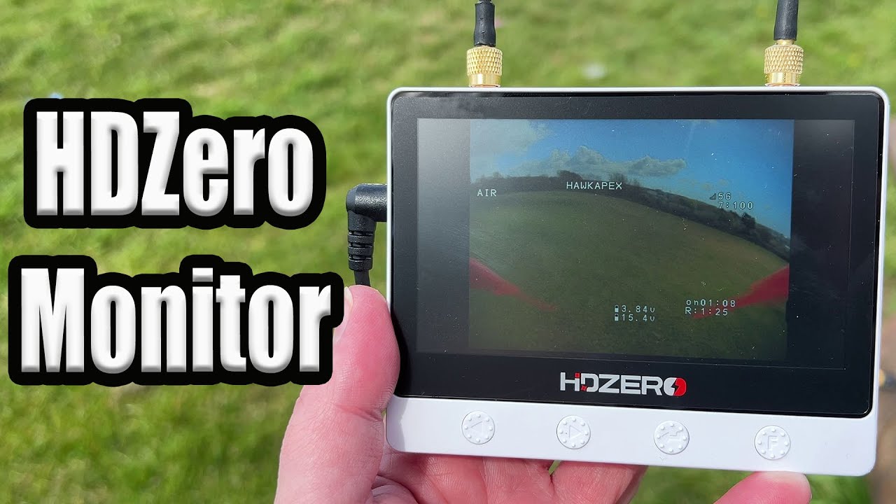 HDZERO FPV Monitor -  800 Nits With Digital & Analog FPV!