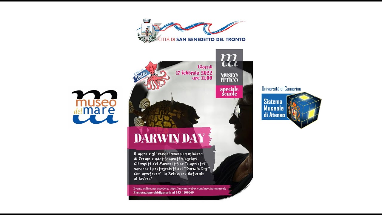 DARWIN DAY 2022 - STORIE MARINE DI EVOLUZIONE
