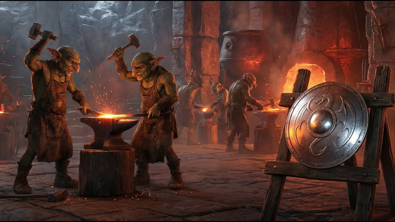 How Goblins Craft a Heater Shield