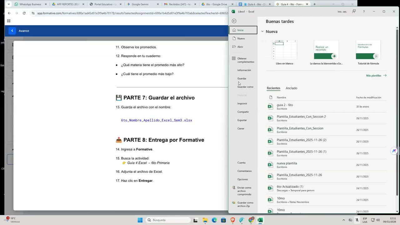 Guía 4 - Excel