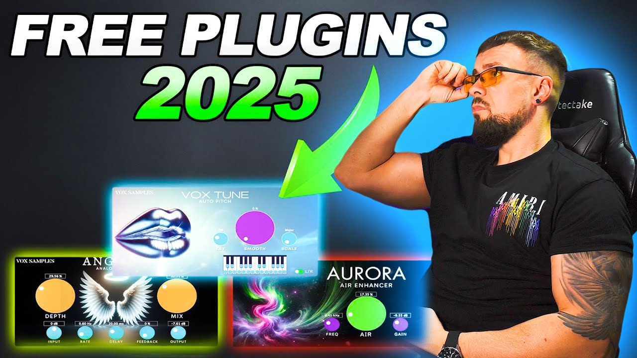 🎛️ Die besten kostenlosen Plugins für Musikproduktion 2025 🎚️🔥 #FreePlugins2025