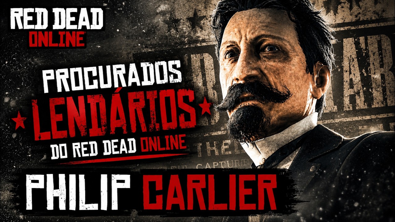PROCURADOS LENDÁRIOS - #4: Philip Carlier ⭐⭐⭐⭐⭐ #reddeadonline #reddeadredemption2 #rdr2 #rdo