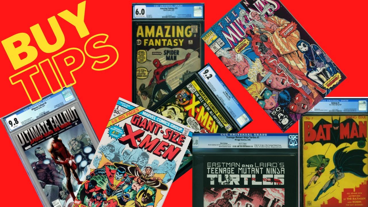 TIPS for buying Key comic books in a down MARKET