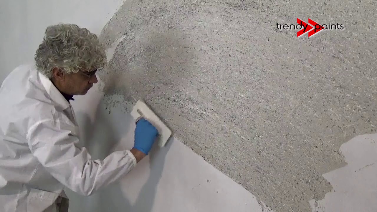 Ειδικό εφέ κρυσταλλικής πέτρας GRANITE STONE by Cromas vernici