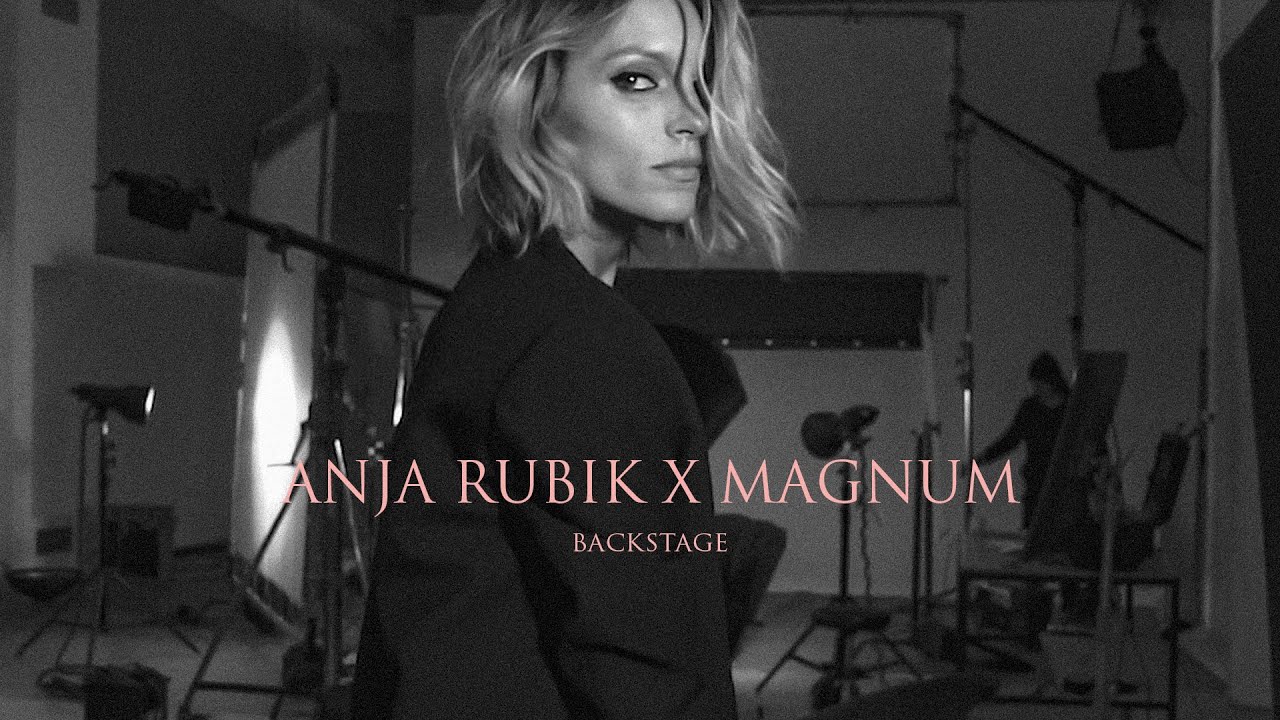 Anja Rubik x Magnum Backstage