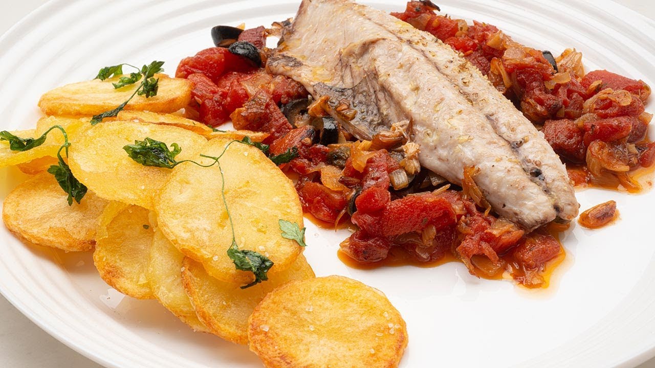 Verdel con patatas y tomate - Cocina Abierta de Karlos Arguiñano