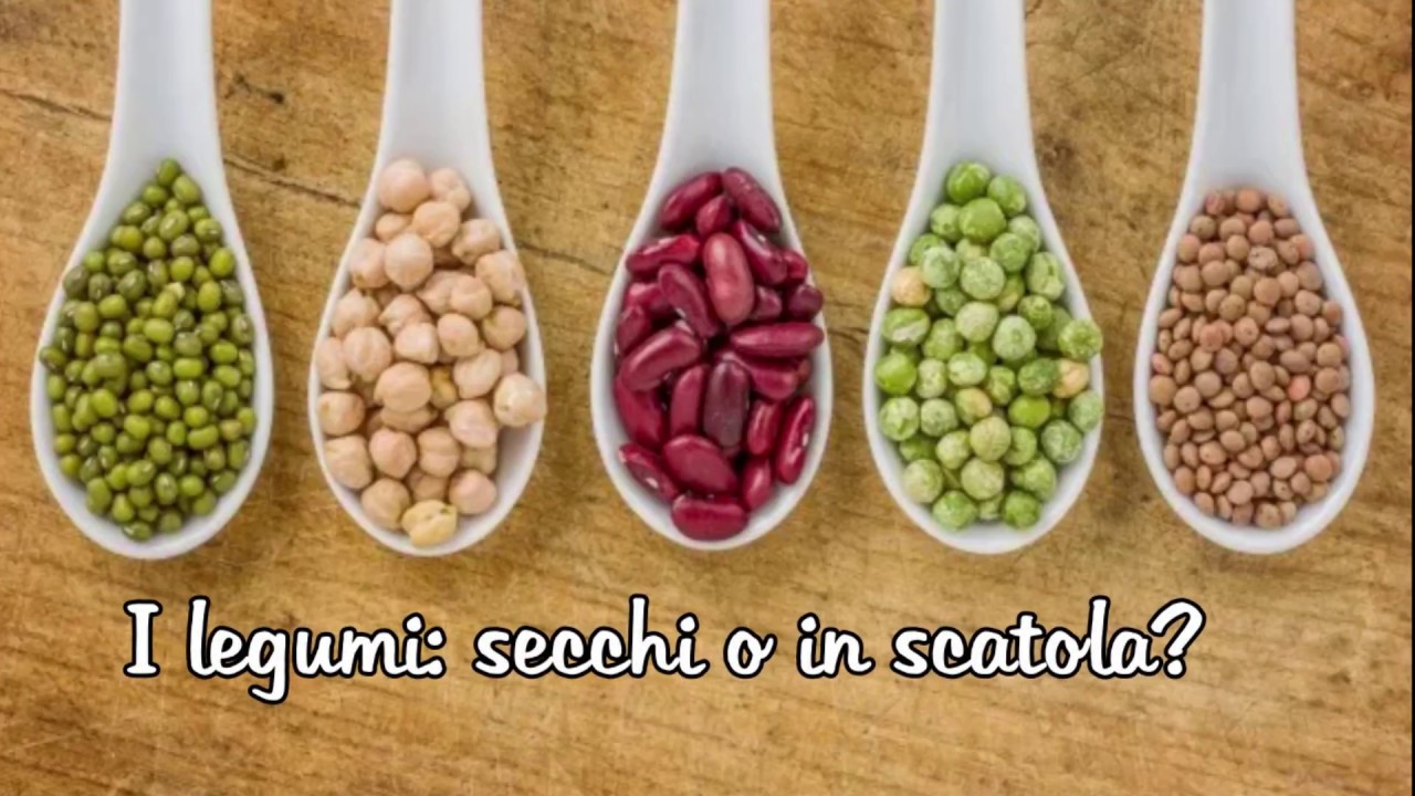 Legumi secchi o in scatola?