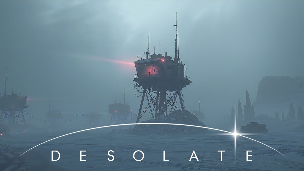 DESOLATE | Dark Dystopian Ambient | Alien World Soundscape | Dystopian Ambience