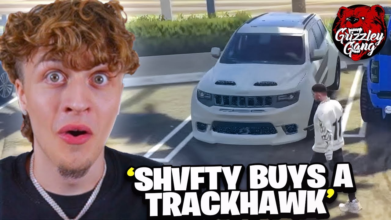 Shvfty Buys a TRACKHAWK In GrizzleyWorldRP! (CRAZY)