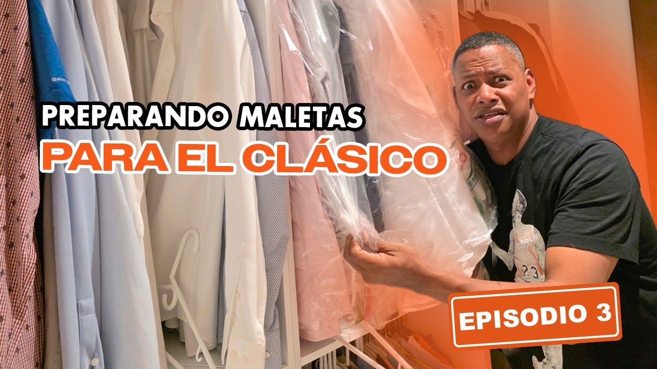 PREPARANDO MALETAS PARA EL CLÁSICO ⚾️ Reto S26: Vlog 03 de 26 con Bolívar Valera