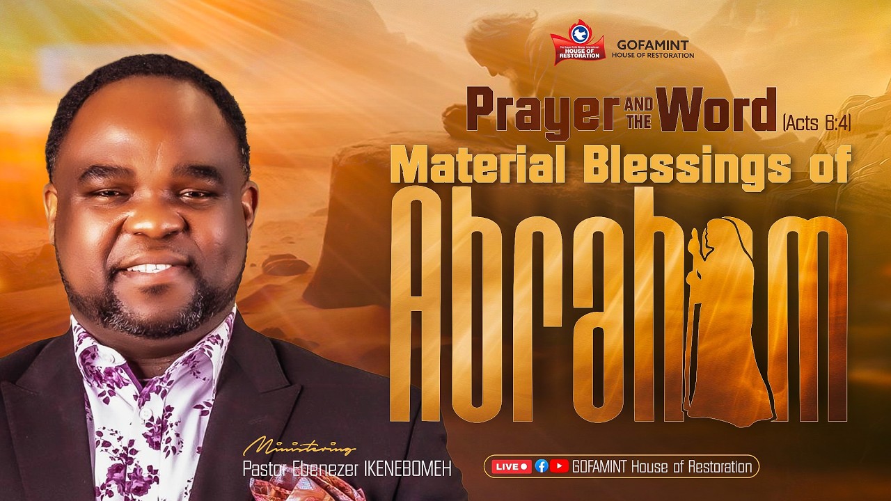 GOFAMINT House of Restoration | Material Blessings Of Abraham | Friday Service | February 20, 2026