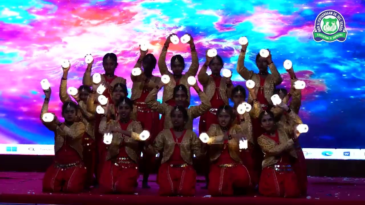 LIGHT DANCE – Shimmering Skies, Magic in Your Eyes! | ARR SLV Annual Day AURORA