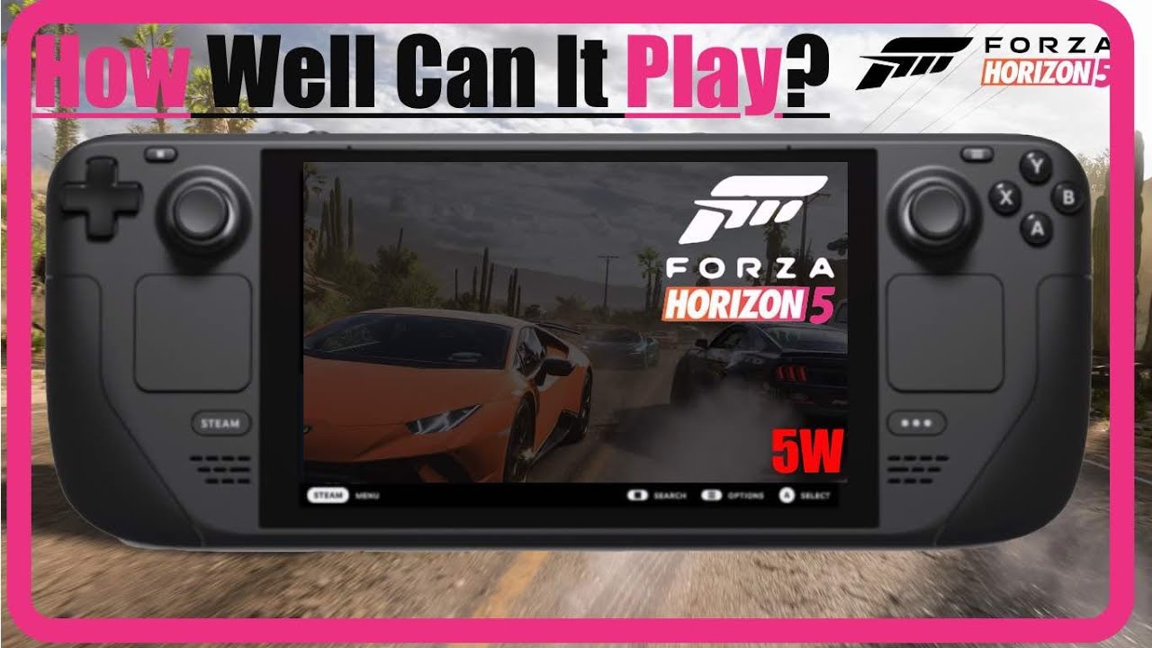 How Well Does it Actually Play on Steam Deck? Forza Horizon 5 In Depth