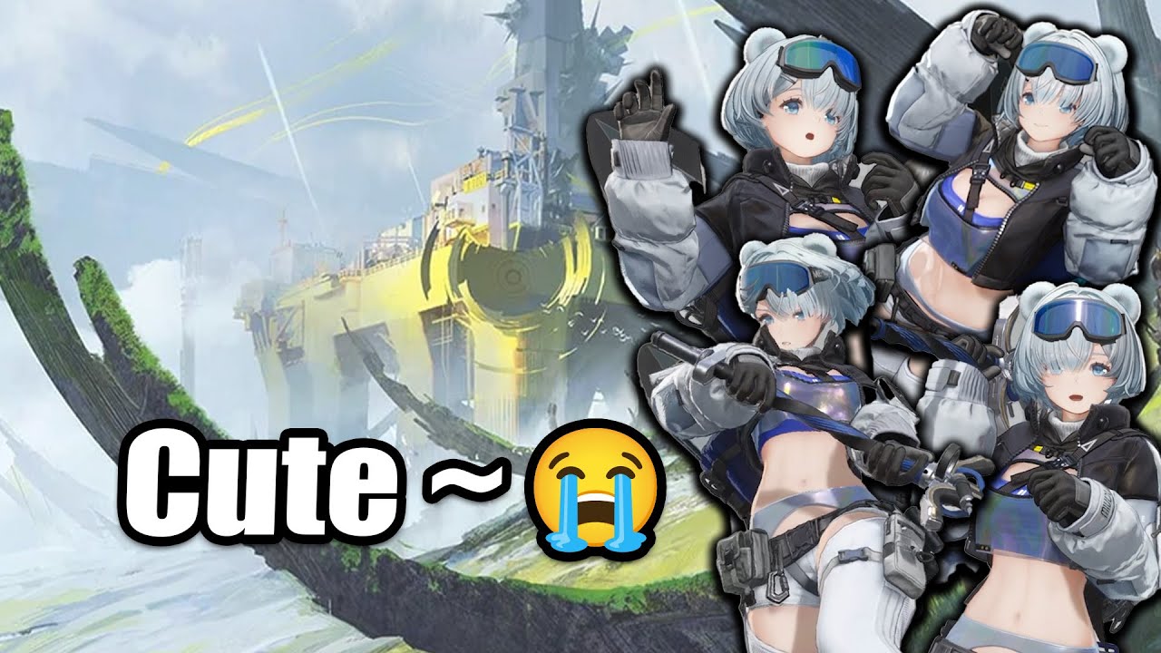 Snowshine Idle's animation is so cute~ 😭 | Arknights: Endfield