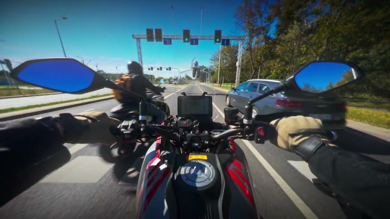 Long way home & Random encounters on CHINESE Moto ?!  👊 [Pure Sound] QJ Motor 