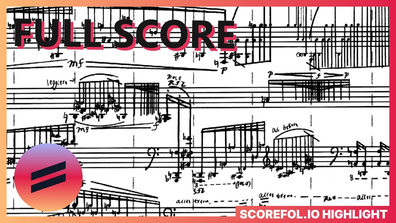 Benjamin Zervigon — Tide Vessel [w/ score]