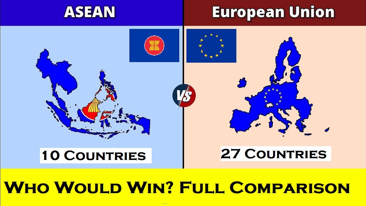 ASEAN vs European union | Who Is More Powerful | Full Country Comparison | #bluestar