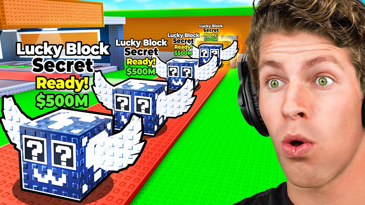 I Opened 99 SECRET Lucky Blocks in Steal a Brainrot!