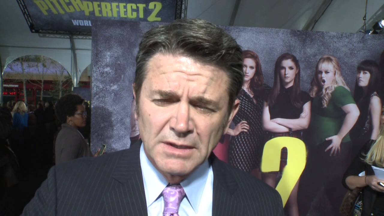 Pitch Perfect 2: John Michael Higgins Red Carpet Movie Premiere Interview | ScreenSlam