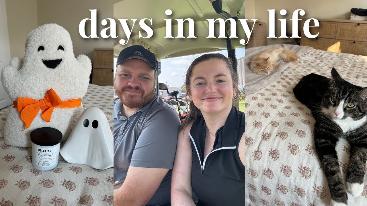 Summer Weekend Chatty Vlog 🌴☀️ shopping haul, golfing, movie date, chatting about my future