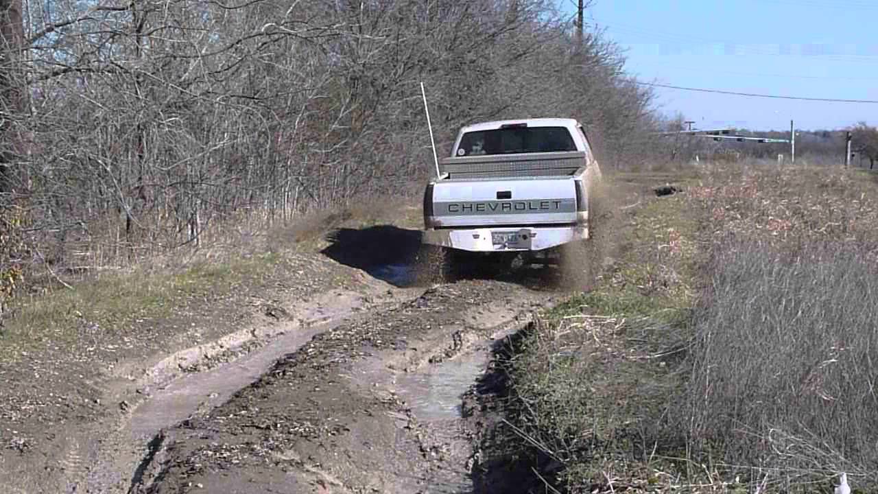 Silverado Playin In the Mud