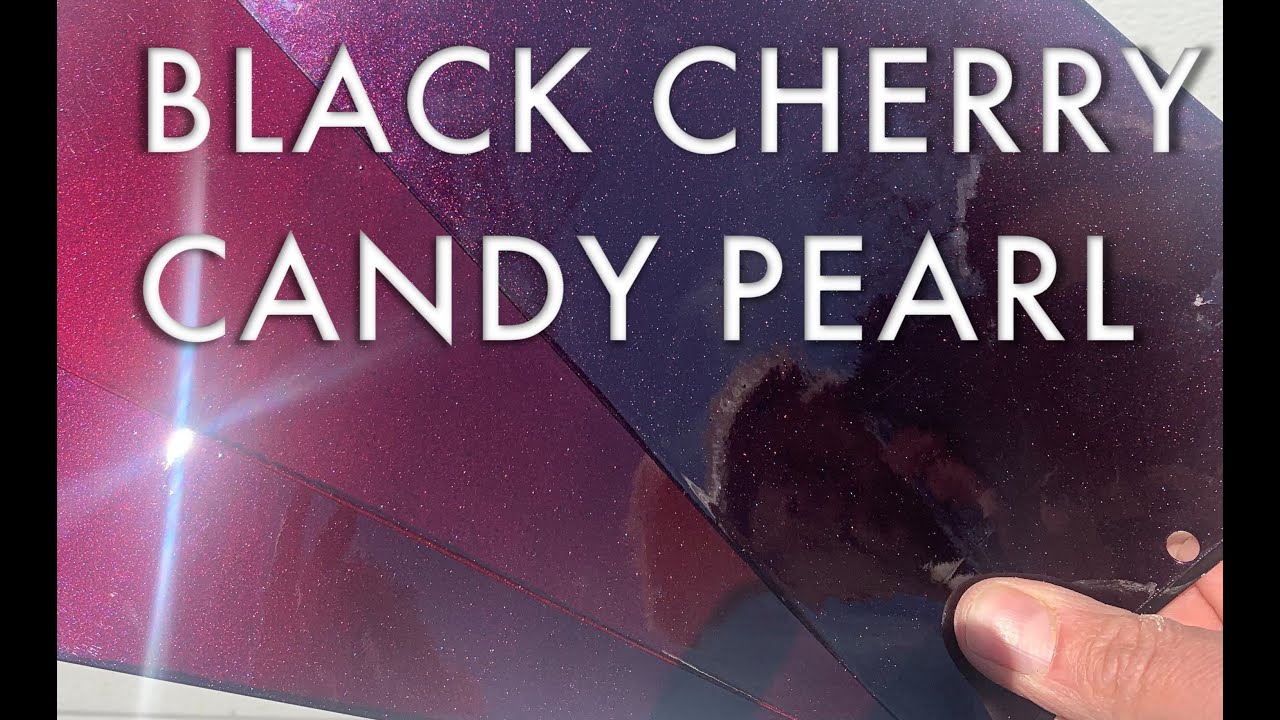 How To Make a Candy-Pearl Black Cherry Color