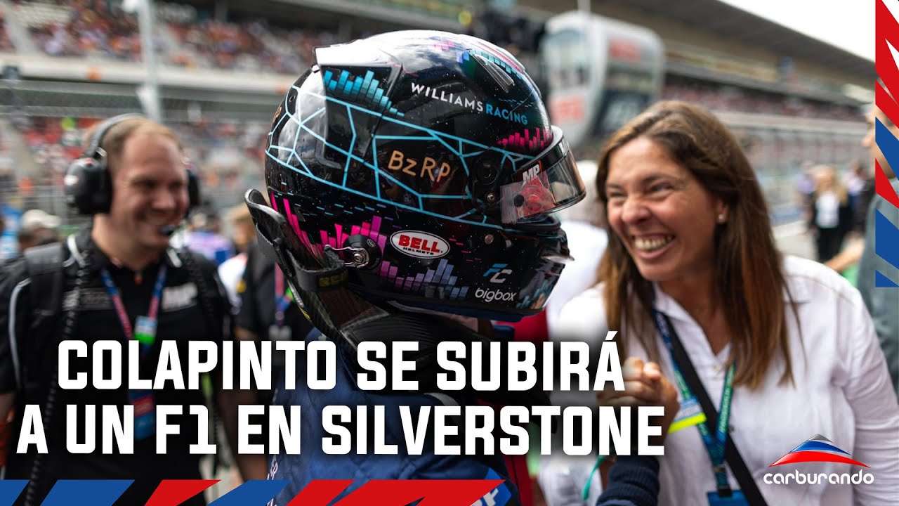 María Catarineu confirmó que Colapinto se subirá a un F1 en Silverstone