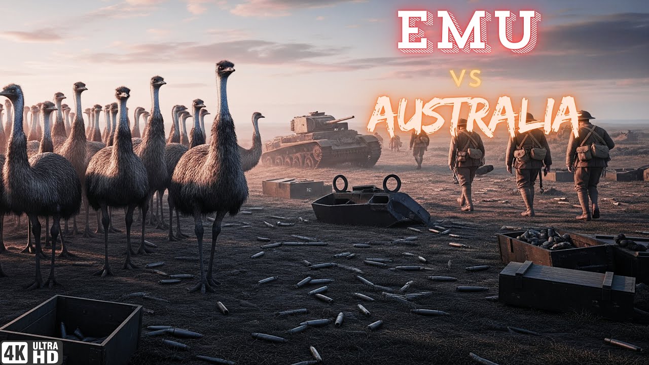 The Great Emu War: When Birds Defeated Australia