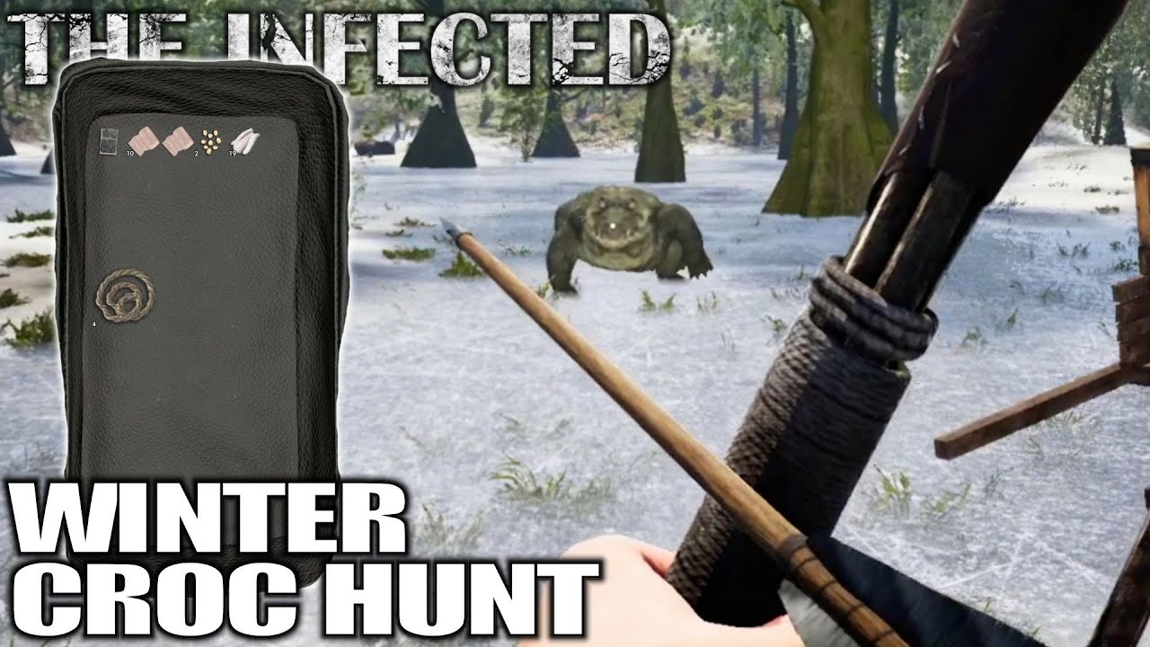 Hunting Crocs, Winter is BEST TIME! | The Infected Gameplay | E07