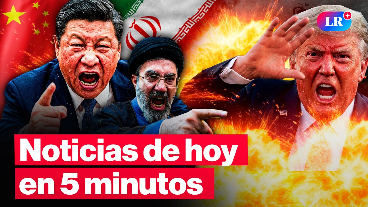 🚨 CHINA RESPALDA a IRÁN y condena asesinato de líderes | Noticias de HOY en #5M