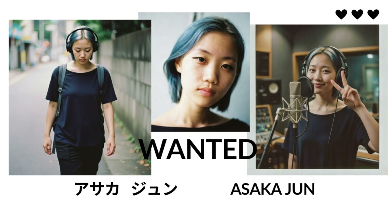 WANTED - ASAKA JUN アサカ ジュン