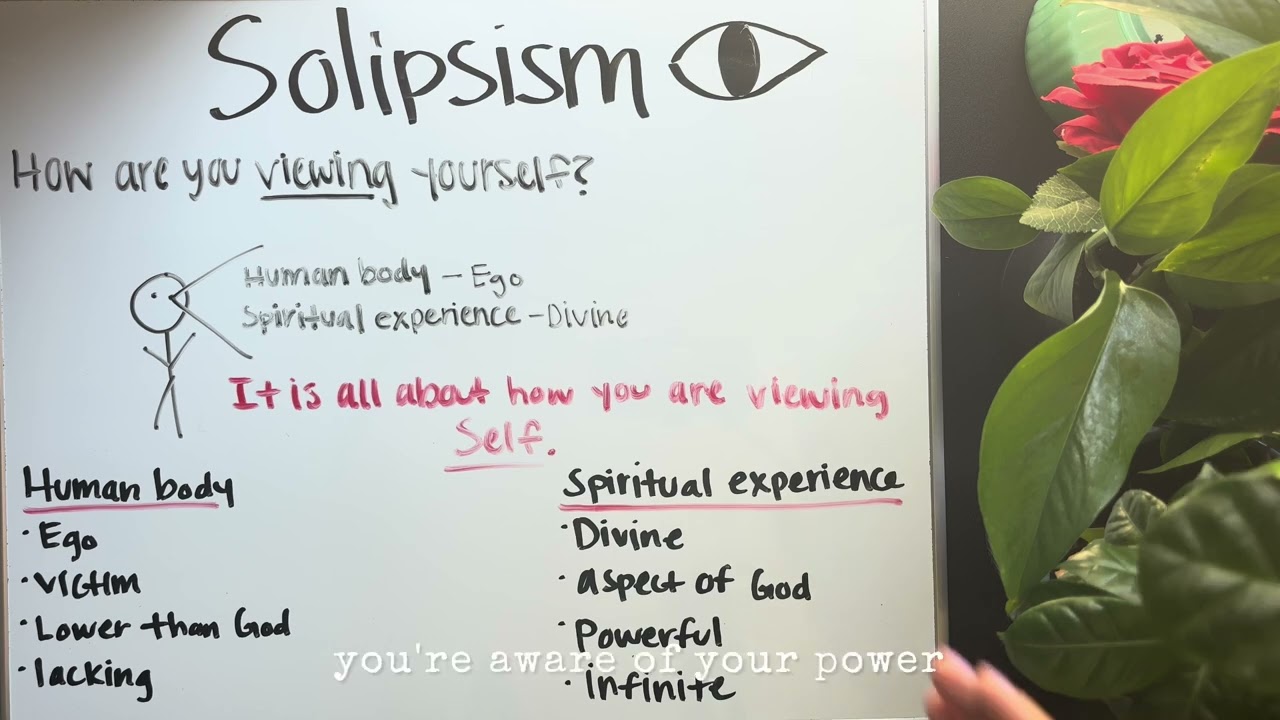 You are divinity | Solipsism 👁️ | becoming one | merging with the divine 🌌