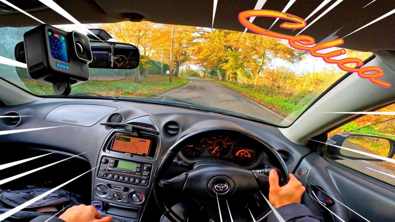 2004 Toyota Celica POV Drive on Country Lanes | GoPro 11 Black