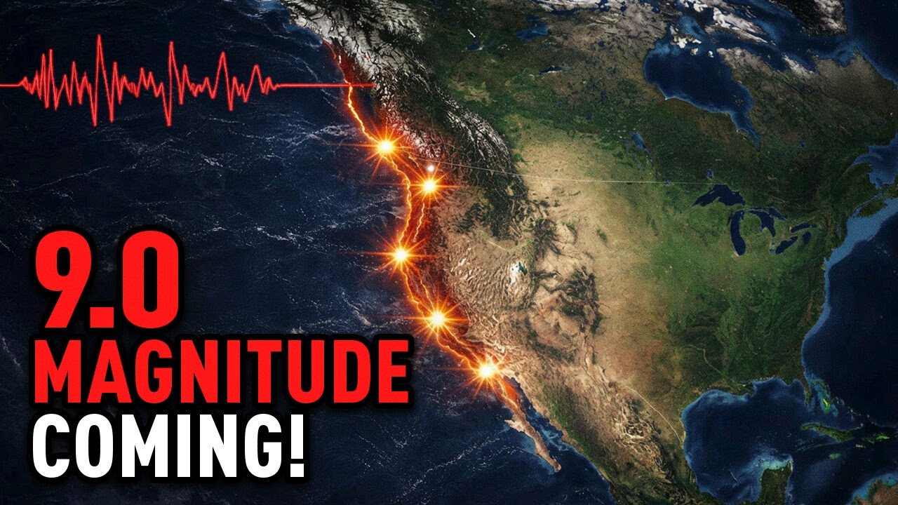 9.0 Cascadia Earthquake Could Devastate Pacific USA, Waves Over 30 Meters