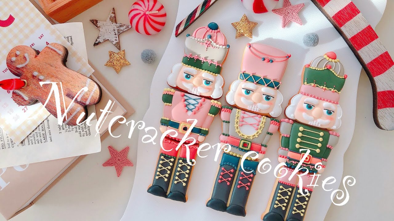 Nutcracker cookies🩰💕くるみ割り人形のアイシングクッキー