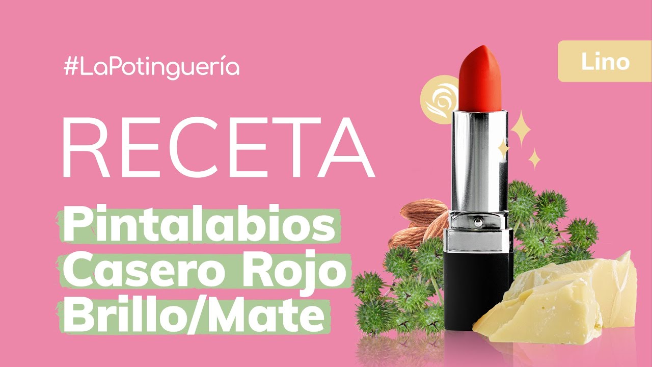 Cómo hacer Pintalabios Casero Rojo Mate y Brillo  | Cosmética Casera y Natural - Jabonarium #LP