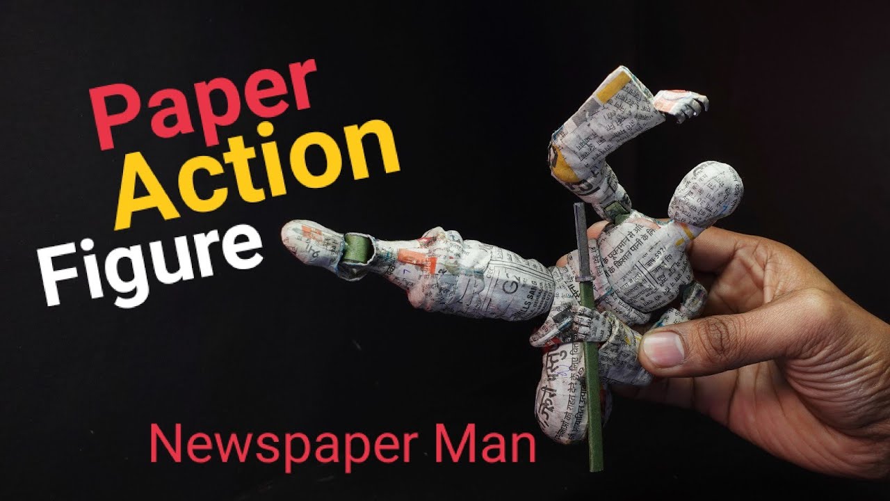 Samurai | Paper action figure | 